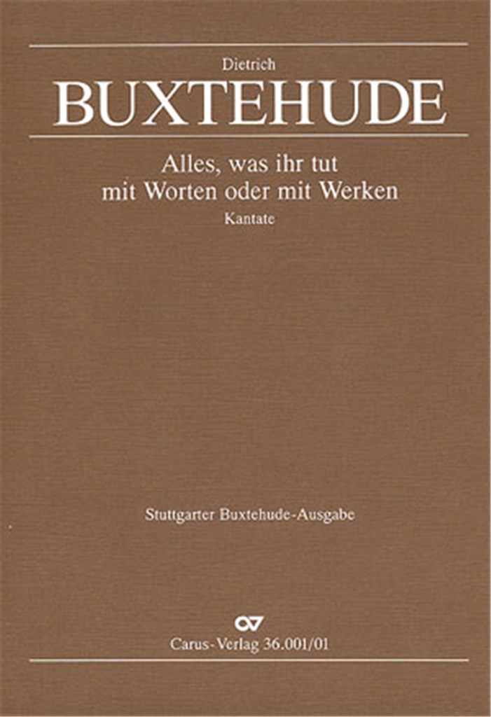Alles, was ihr tut mit Worten oder mit Werken